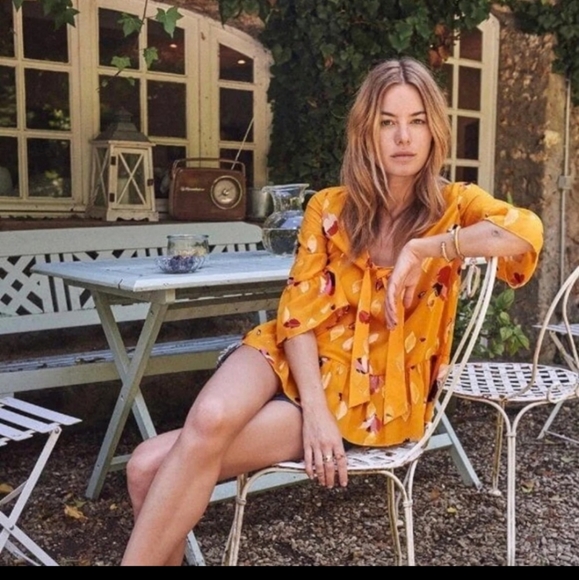 Sézane Yellow Floral Blouse - Picture 3 of 7